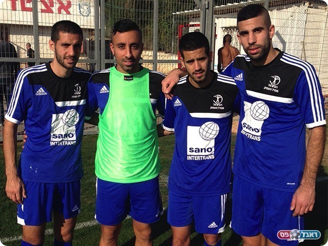 רביעיית הכובשים. משמאל לימין: אביב כהן, מוטי אוחיון, לידור כהן ואופק מלול (עדי מלול)